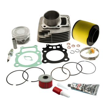 Cylinder Head Piston Top End Rebuild Kit compatible for Honda TRX350 TRX 350 Rancher 350