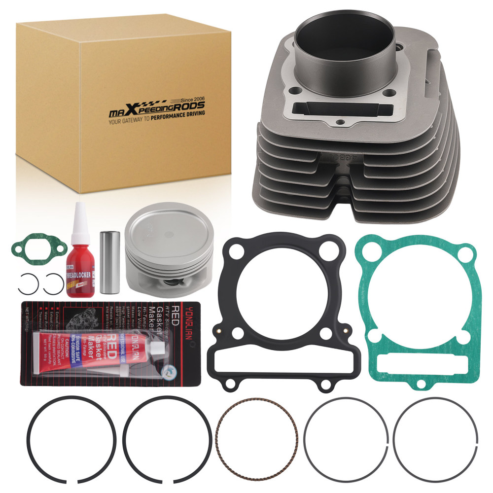 Cylinder Piston Gasket Top End Rebuild Kit compatible for Yamaha Kodiak 400 5FU-11310-00-00