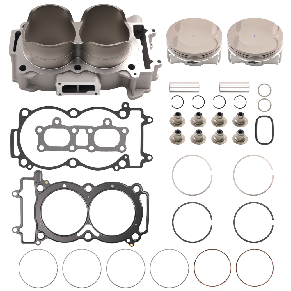 NEW Cylinder Piston Top End Gasket Rebuild compatible for Polaris 1000 RZR XP1000 XP 93mm