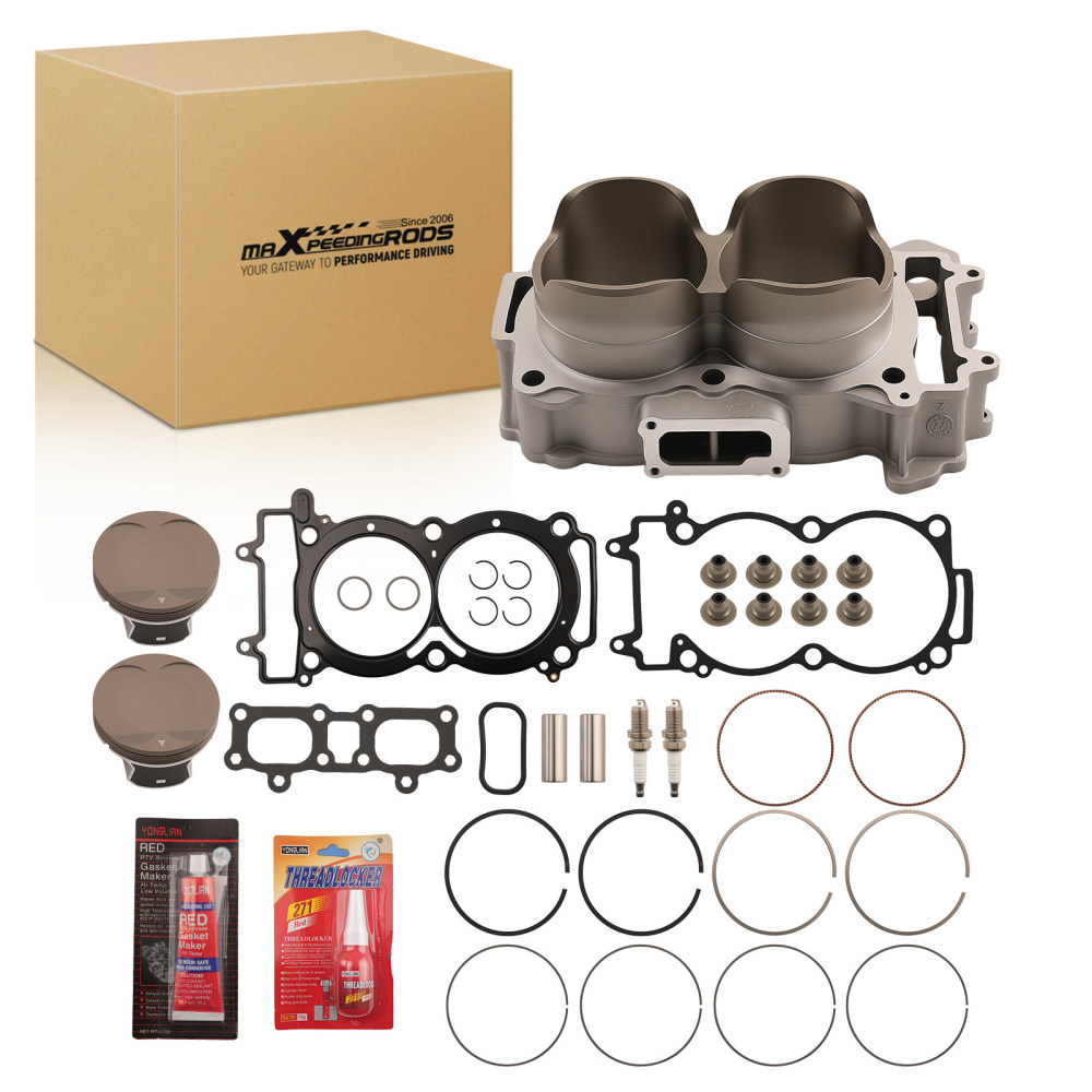 Cylinder Piston Gasket Kit compatible for Polaris RZR General 1000 XP 4 3023156 (93mm)