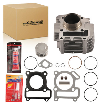 Complete Cylinder Barrel Piston Gasket Kit compatible for Yamaha TTR110 TTR110E 2008-2025