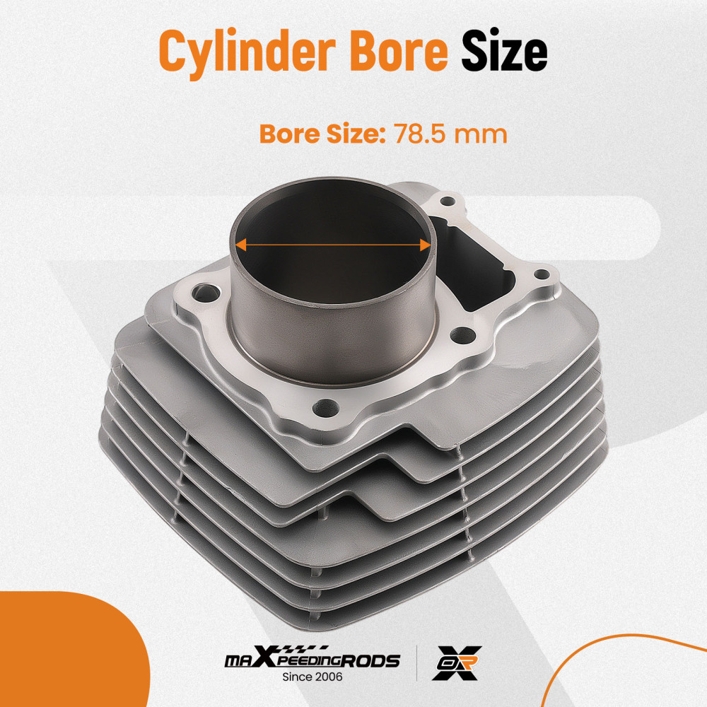 Complete Engine Cylinder Rebuild Kit compatible for Honda FourTrax Rancher 350 2000-2006