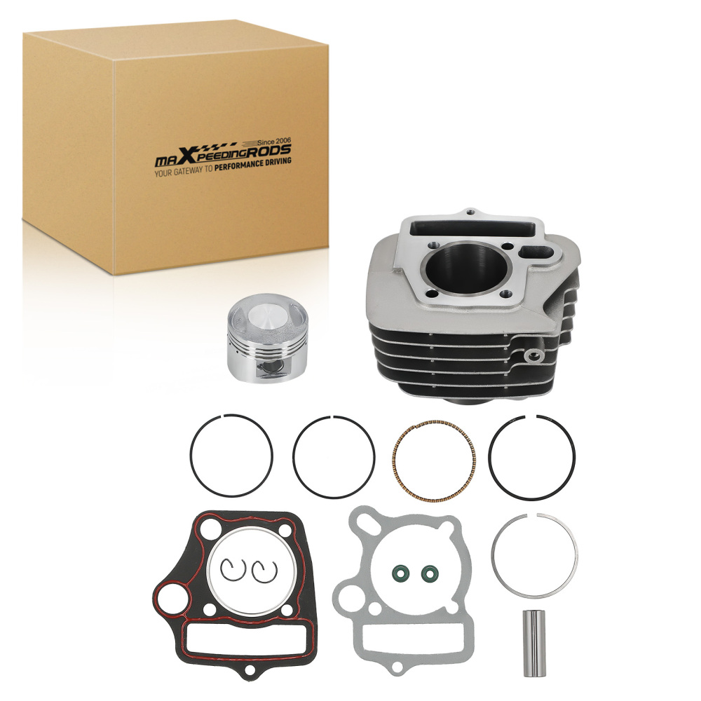 Cylinder Barrel Piston Gasket Rebuild Kit For Lifan 125cc PIT BIKE DIRT BIKE