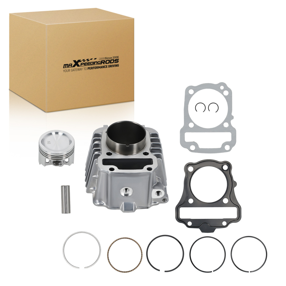 130cc Big Bore Cylinder 54MM Piston Kit compatible for Honda NBC110 NBC 110 Fuel Injection