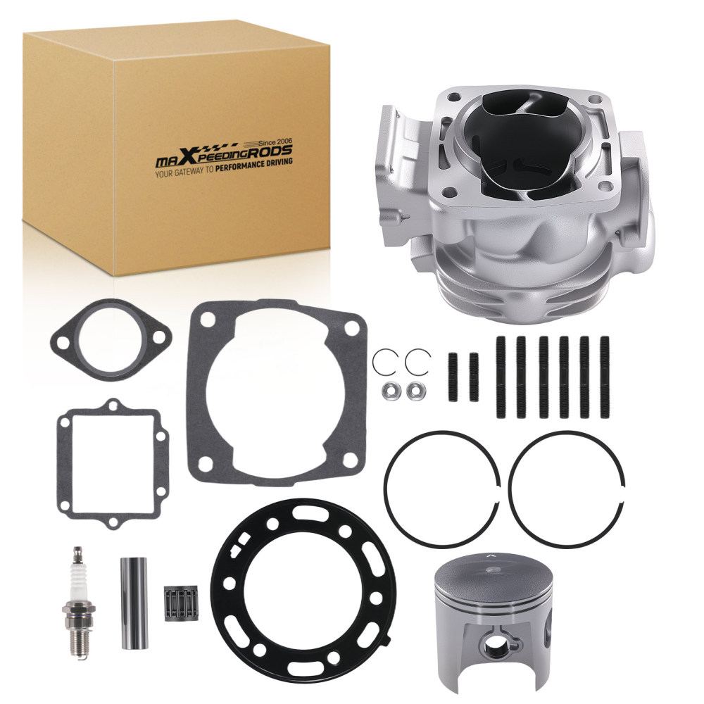 Cylinder Piston Gasket Kit compatible for Polaris 400L 400 Scrambler compatible for Sportsman 1994-2002
