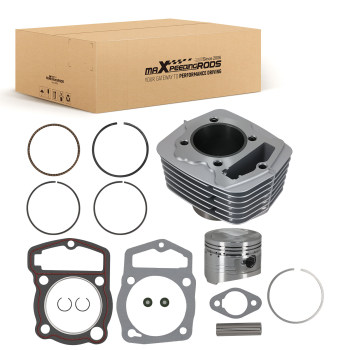 Cylinder Piston Top End Rebuild Kit For 1980-2002 compatible for Honda XR200 XR200R XL200R US