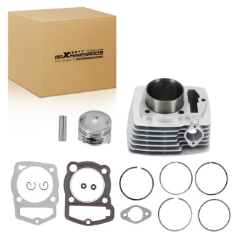 Top End Kit Cylinder Piston Rings Kit New compatible for HONDA CBF200 XR200 XL200 63.5mm