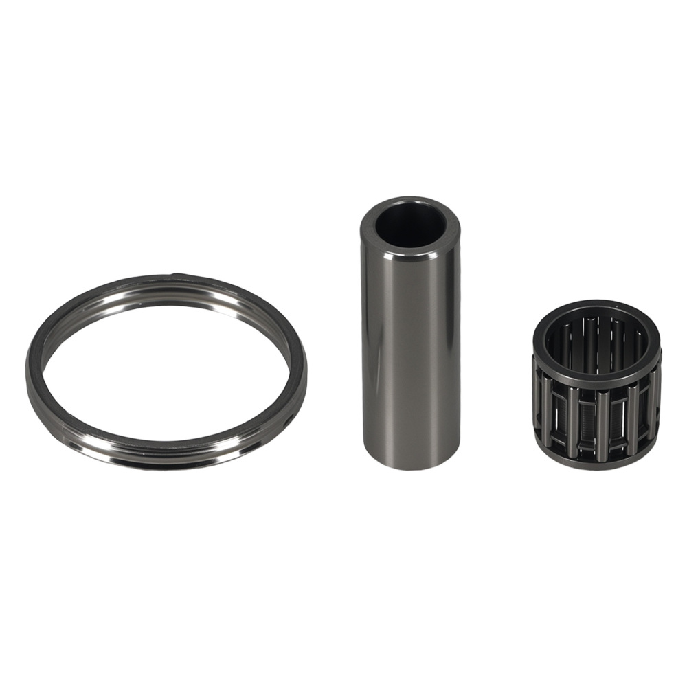 Top End PistonRing W/ Gasket Bearing Kit 48.5mm compatible for Kawasaki KX85 01-2013