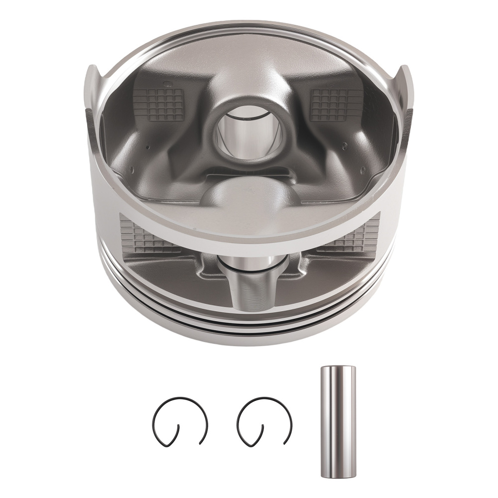 Engine Cylinder Piston Kit with CrankshaftHead compatible for Honda TRX420 2009-2024