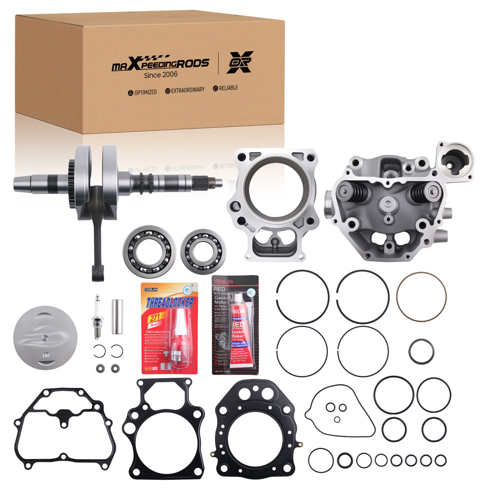 Rebuild Kit Cylinder Head Crankshaft compatible for Honda TRX420 2014-2024 12200-HP7-A01