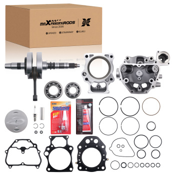 Rebuild Kit Cylinder Head Crankshaft compatible for Honda TRX420 2014-2024 12200-HP7-A01