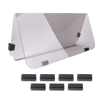 4MM Polycarbonate Windshield for Club Car compatible for DS Golf Cart 1982-2000.5 Gas