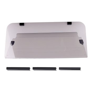 Durable PC Windshield compatible for Yamaha G22 compatible for Golf Cart 2003-2006 Tinted Screen 4MM