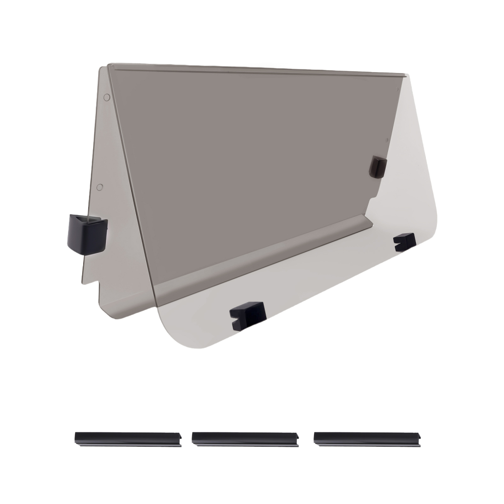 Durable PC Windshield compatible for Yamaha G22 compatible for Golf Cart 2003-2006 Tinted Screen 4MM