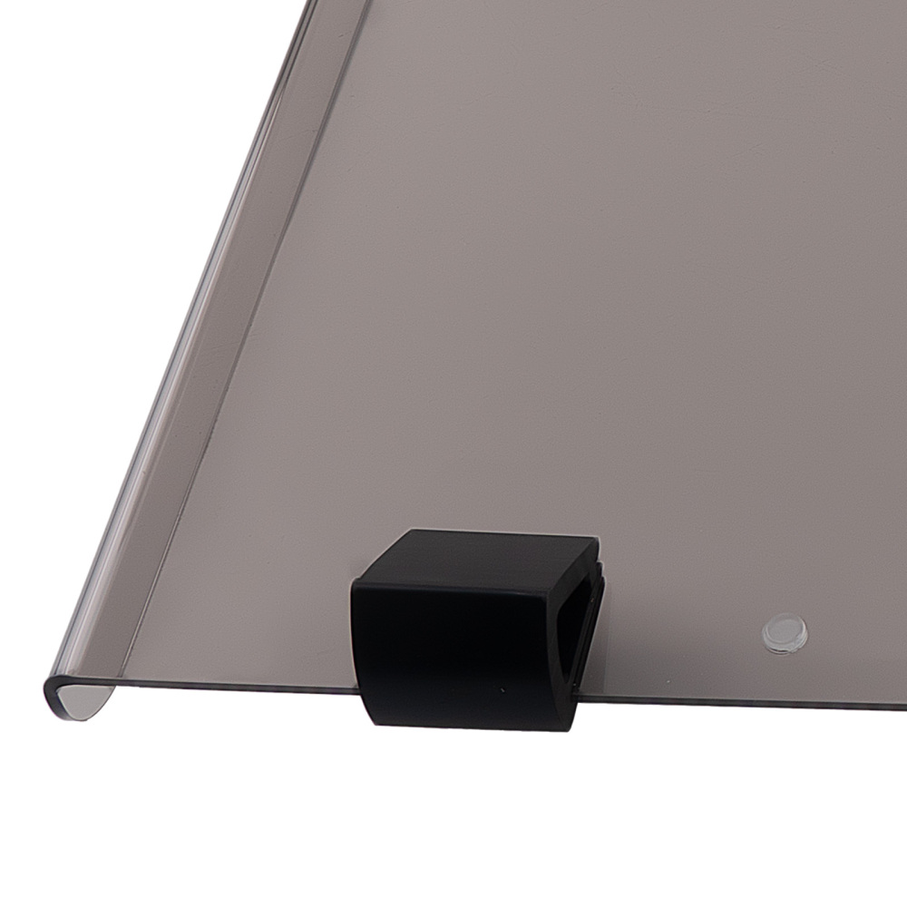 Smoke Foldable Windshield compatible for Yamaha G29 Drive 07-16 Polycarbonate Impact Proof