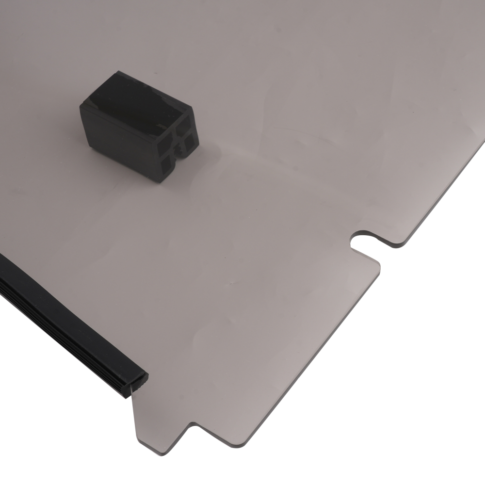 Compatible for Golf Cart Fold Windshield Windscreen Tinted compatible for Yamaha Drive 2 2017+ w/ Gasket