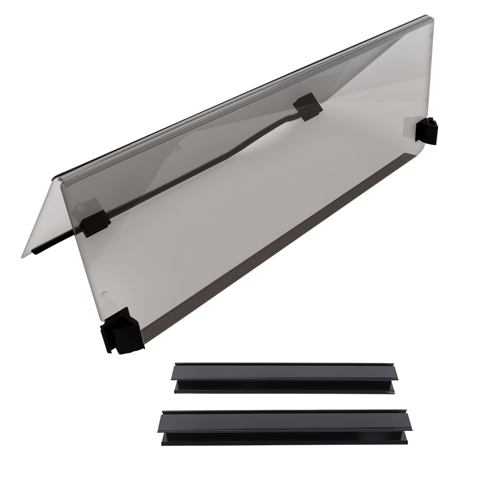 Clear Windshield compatible for EZGO RXV 2008-UP Folding StyleIn Box compatible for Golf Cart Part