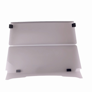 4MM Thick Windshield compatible for EZGO TXT Medalist compatible for Golf Cart 94-14 Smoke Tinted Screen