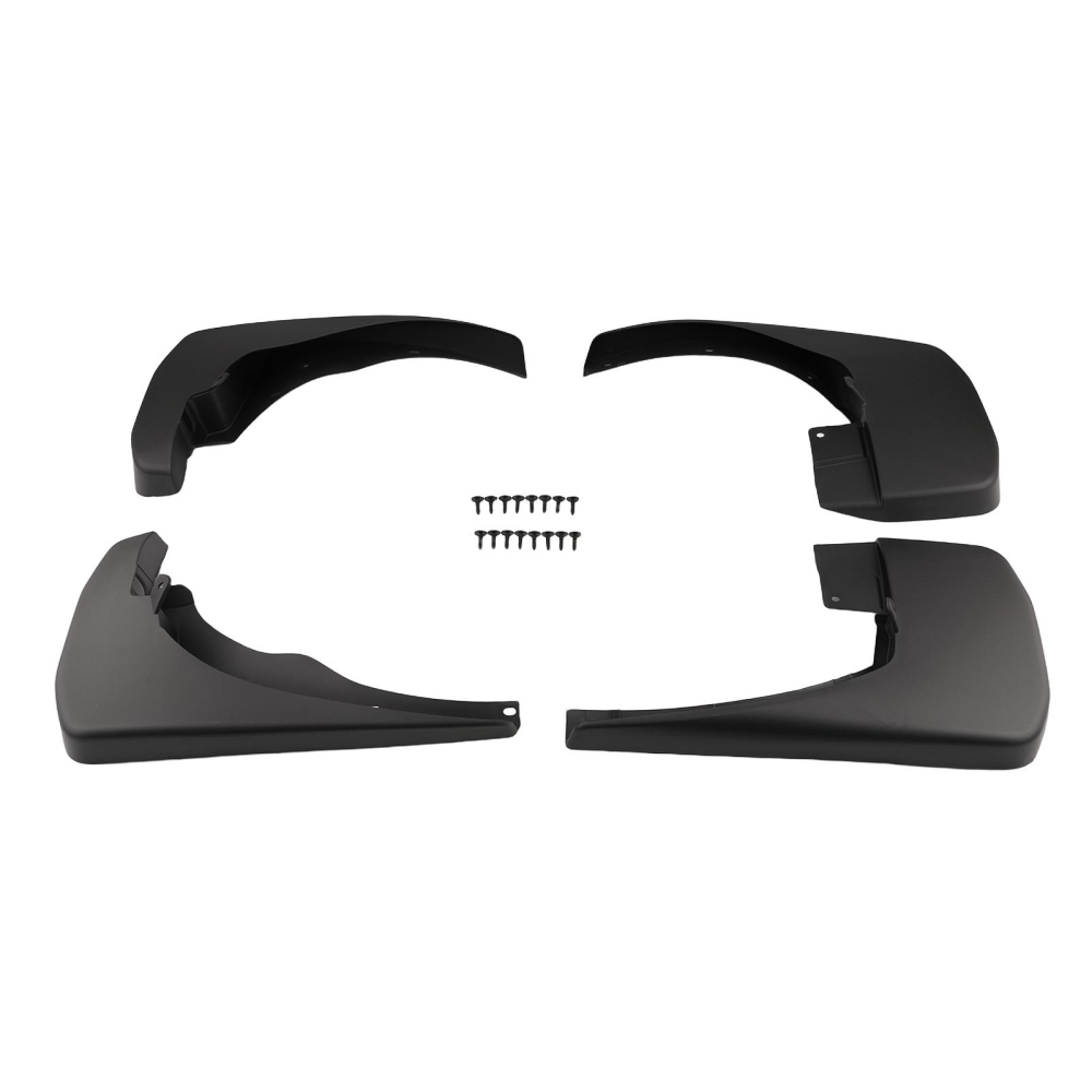 4PC Black Mud Flaps Front Rear compatible for Nissan Frontier 2005-2015 999J2-XR00003 Set