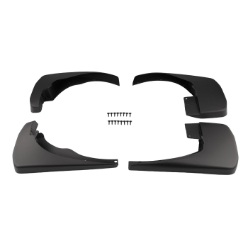 4PC Black Mud Flaps Front Rear compatible for Nissan Frontier 2005-2015 999J2-XR00003 Set