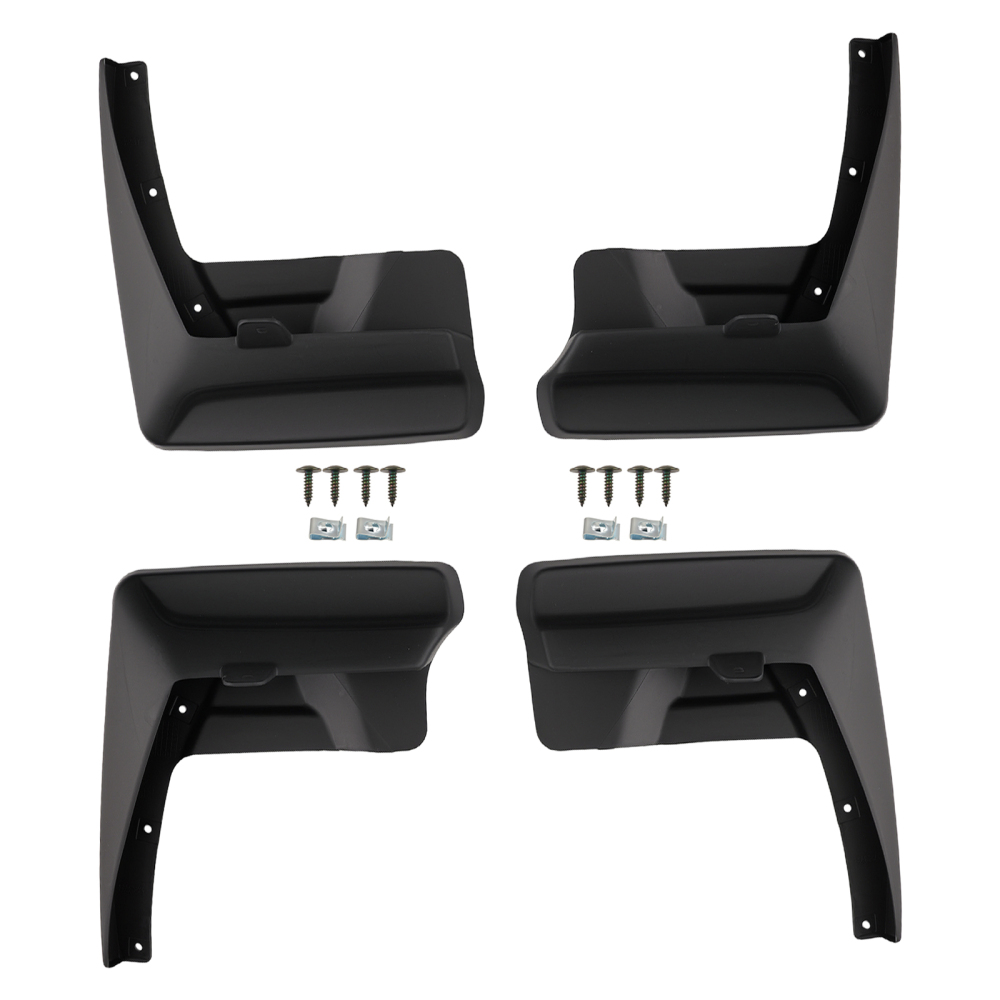 Mudguards Fender Mud Flaps compatible for Toyota Sienna Van 2011-17 PT769-08111 Black
