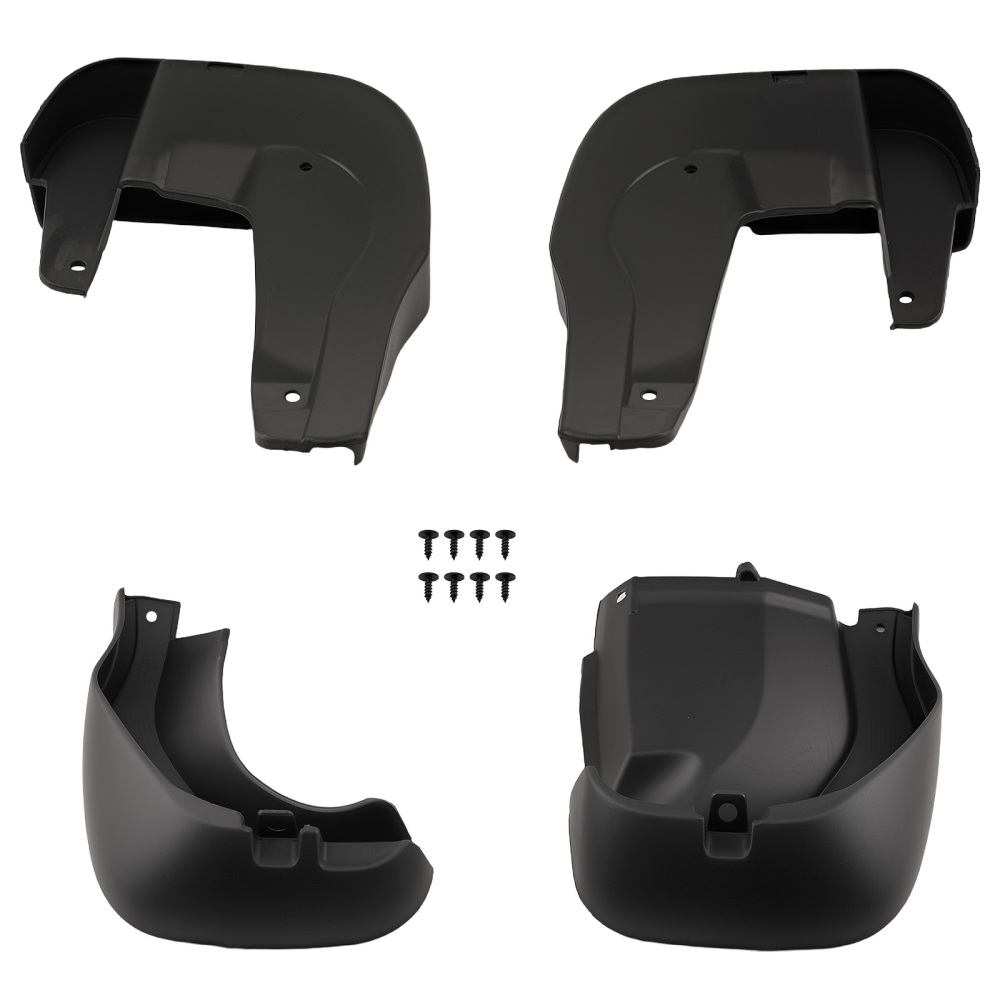 4PC Black Mud Flaps compatible for Honda CR-V EX-L 2012-2016 08P00T0A100 Complete Set