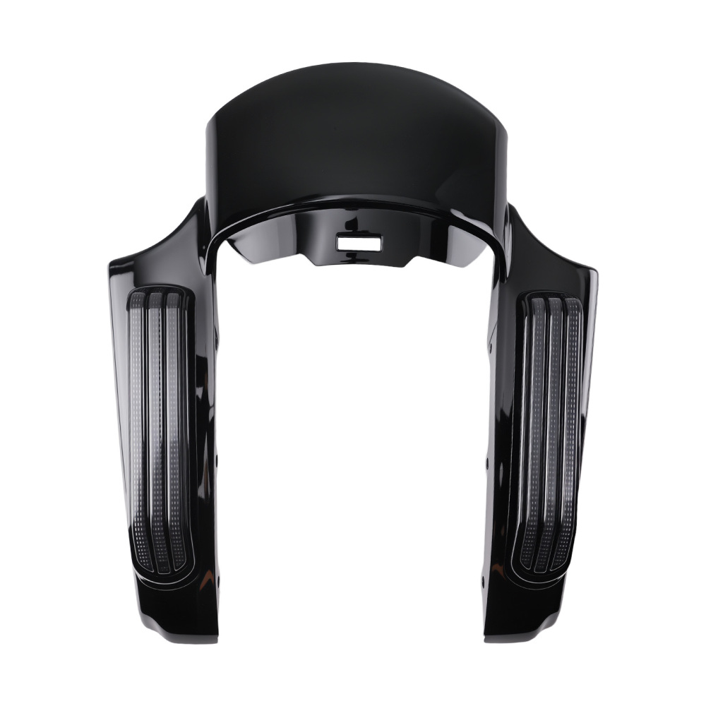 Rear Fascia compatible for Harley Touring 14-Later LED Fender Smoke Tail Light ABS