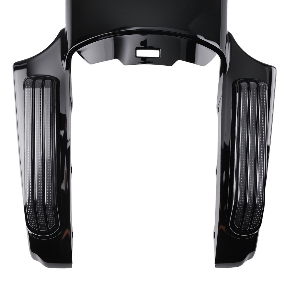 Rear Fascia compatible for Harley Touring 14-Later LED Fender Smoke Tail Light ABS