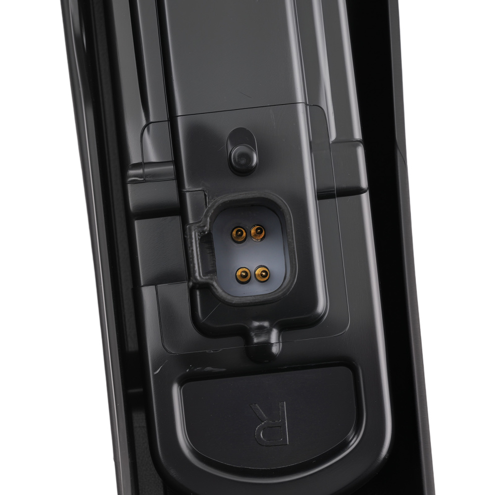 Black ABS LED Fender Fascia compatible for Harley Touring 14+ Rear Tail Light