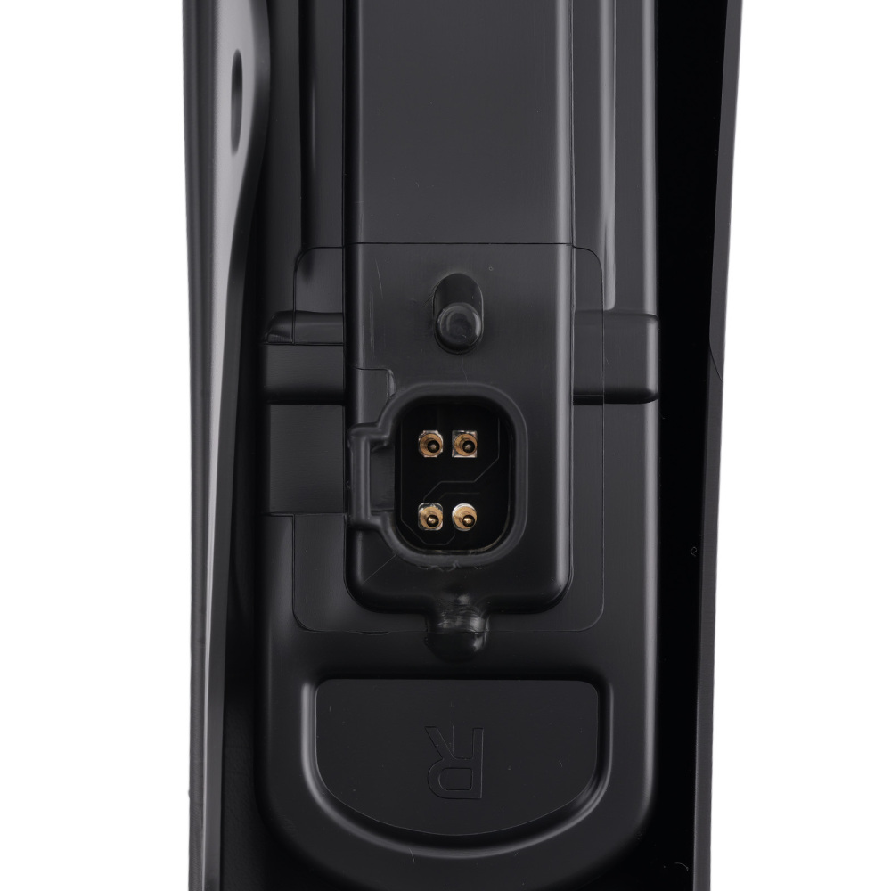 Black ABS Rear Mud Flaps compatible for Harley Road King/Street Glide 2009-2013 Smoke