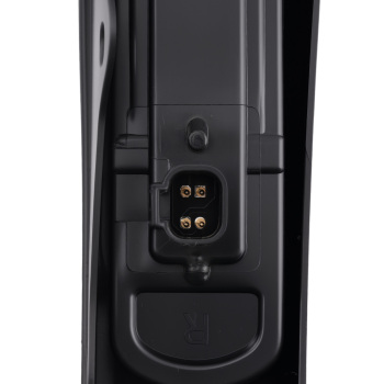 Black ABS Rear Mud Flaps compatible for Harley Road King/Street Glide 2009-2013 Smoke