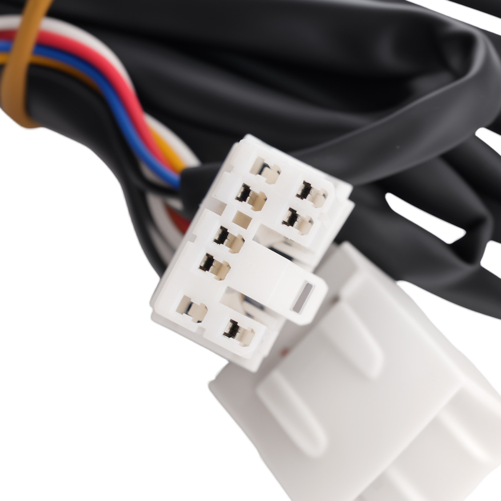 Black ABS Rear Mud Flaps compatible for Harley Road King/Street Glide 2009-2013 Smoke