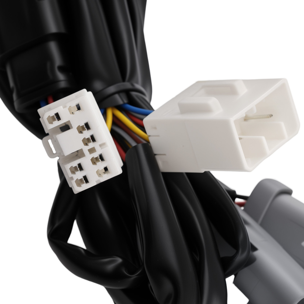 ABS Mud Flaps compatible for Harley CVO Ultra Classic FLHTCUSE4 2009-2013 Rear LED