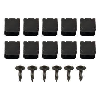 4PC Mud Flaps Splash Guards compatible for Ford F-150 2015-2020 FL3Z-16A550-AA Black