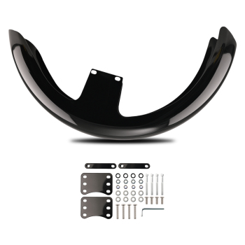 21 Black Front Fender compatible for Harley Touring Road Glide Ultra FLTRU 2011-2013