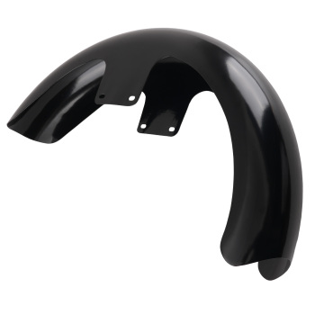 Black Front Fender compatible for Harley Touring Electra Glide CVO FLHTCUSE 2006-2013