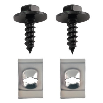 4PC Mud Flaps Set compatible for Chevrolet Tahoe 2015-2020 22922767 FrontRear Black