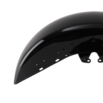 Front Fender compatible for Harley Street Glide 14-up Road Glide 15-up Gloss Black Metal