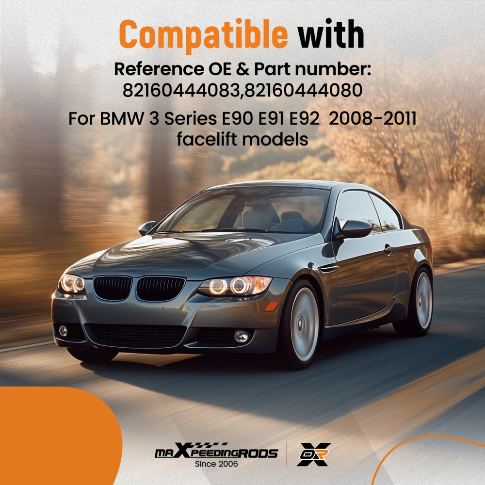Mud Flaps Mudguards Fender compatible for BMW 3 Series E90 E91 2008-2011 82160444083