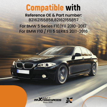 Anti-Splash Mud Flaps Guards Kit compatible for BMW 5 Series F10 F11 2010-2017 82162155858