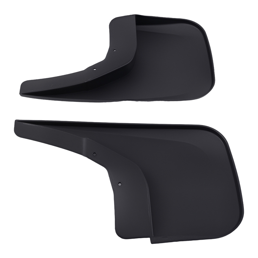 4PC Black Kit compatible for Silverado 2500 3500 2015-2018 22894857 Mud Flap Complete