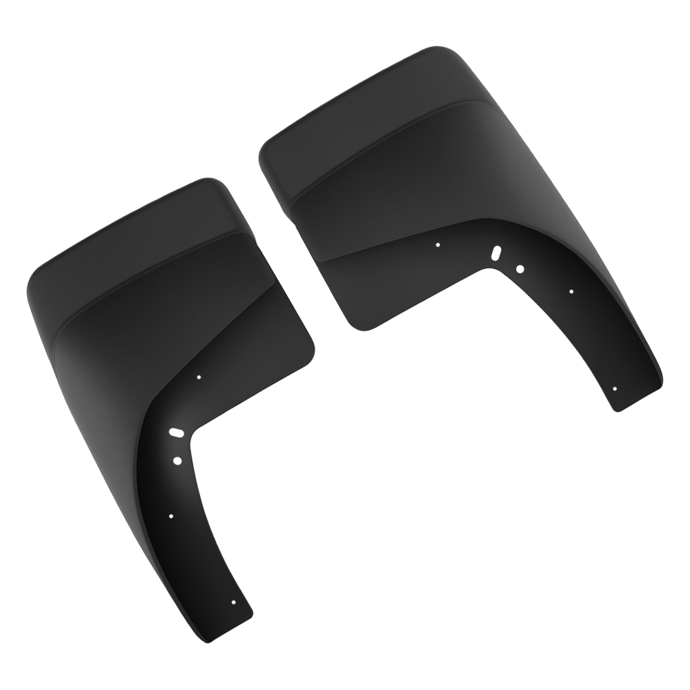 4PC Mud Flaps Splash Guards Kit compatible for GMC Sierra 1500 1999-2007 12495822 Black