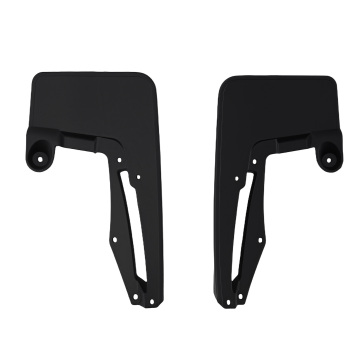 Black Mud Flaps compatible for BMW 5 Series G30 Sedan G31 Touring 2017-2023 Front Rear Set