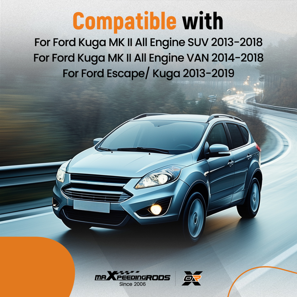 4X Splash Guard Splashguards compatible for Ford Kuga MK2 2013-18 Front Rear Mud Guards New