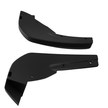 4-Piece Mud Flaps Protection Set compatible for Honda Ridgeline 2017-24 FrontRear Black