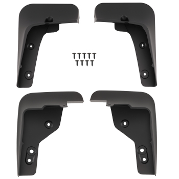 4pc Mud Flaps Splash Guard Kit compatible for Mazda CX-5 2017-2024 Complete Protection