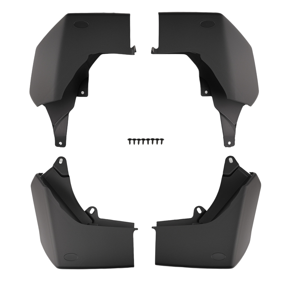 4PCS Mud Flap Set compatible for Land Rover LR4 HSE/SE 2010-2016 VPLAP0017 Black Guards