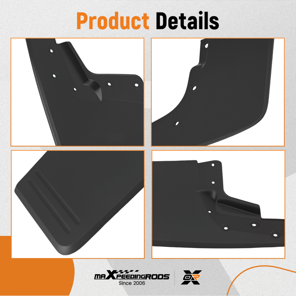 Mud Flaps Splash Guards Mud Flaps compatible for VW Amarok S1B S6B 2010-2022 Splashguards