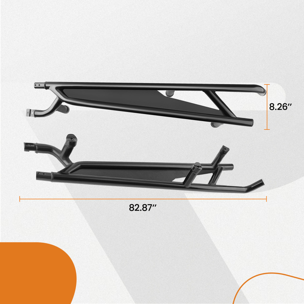 4 Seaters Nerf Bars Rock Sliders compatible for Can-Am Maverick X3 Max 2017-2023 715003730