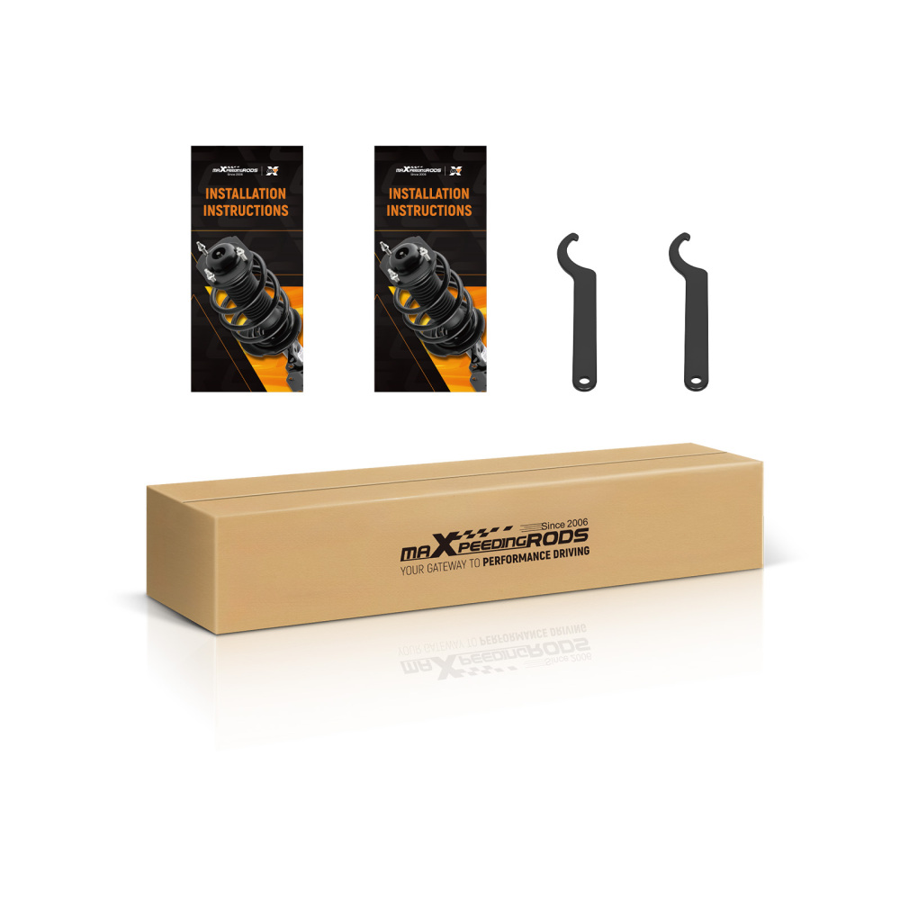 2x Rear Gas Shocks 2003-2014 compatible for Can-Am Outlander 330Outlander 400 2x4 4x4 XT